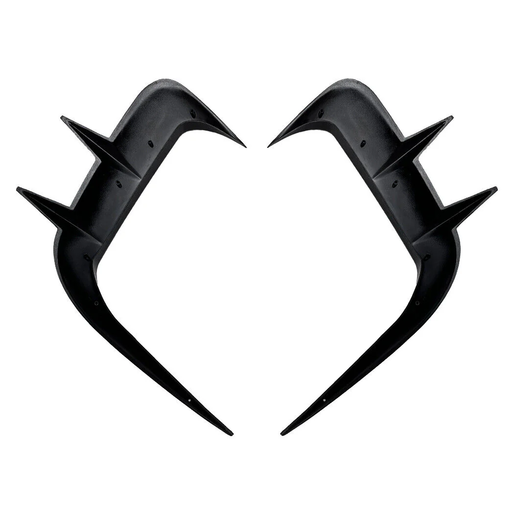 For 2024-2026 BMW 5 Sereies G60 M-Sport Front Bumper Side Blade Canards Splitter Carbon Style - Image 8