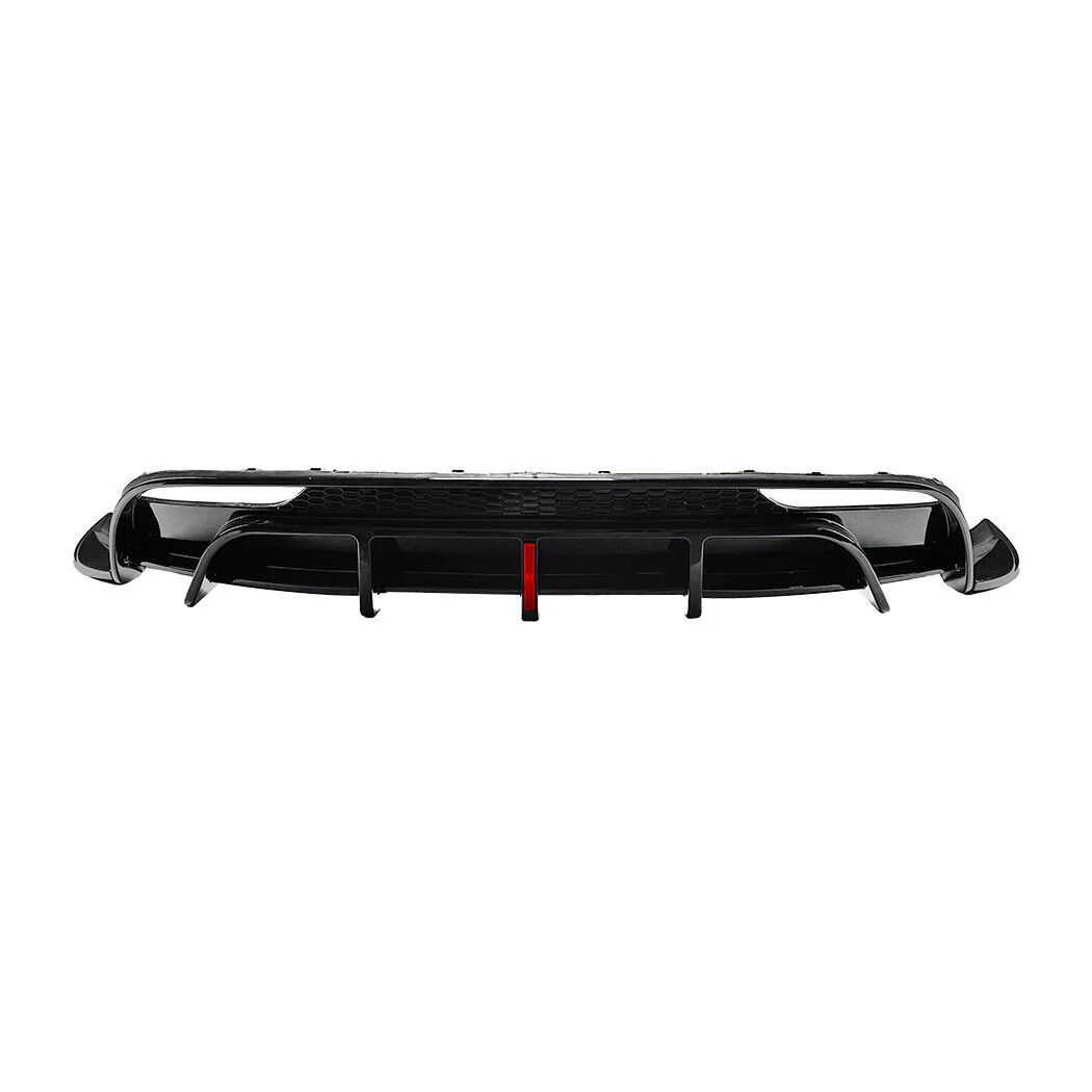 For 2024+ Tesla Model 3 Rear Bumper Lip Splitter Spoiler Diffuser Gloss Black - Image 7