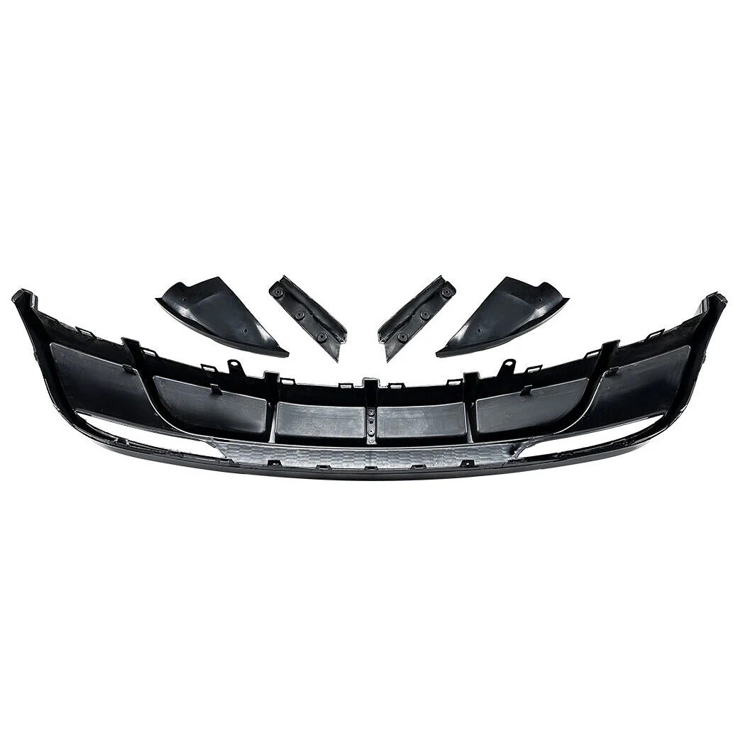 For 2024+ Tesla Model 3 Rear Bumper Lip Splitter Spoiler Diffuser Gloss Black - Image 8