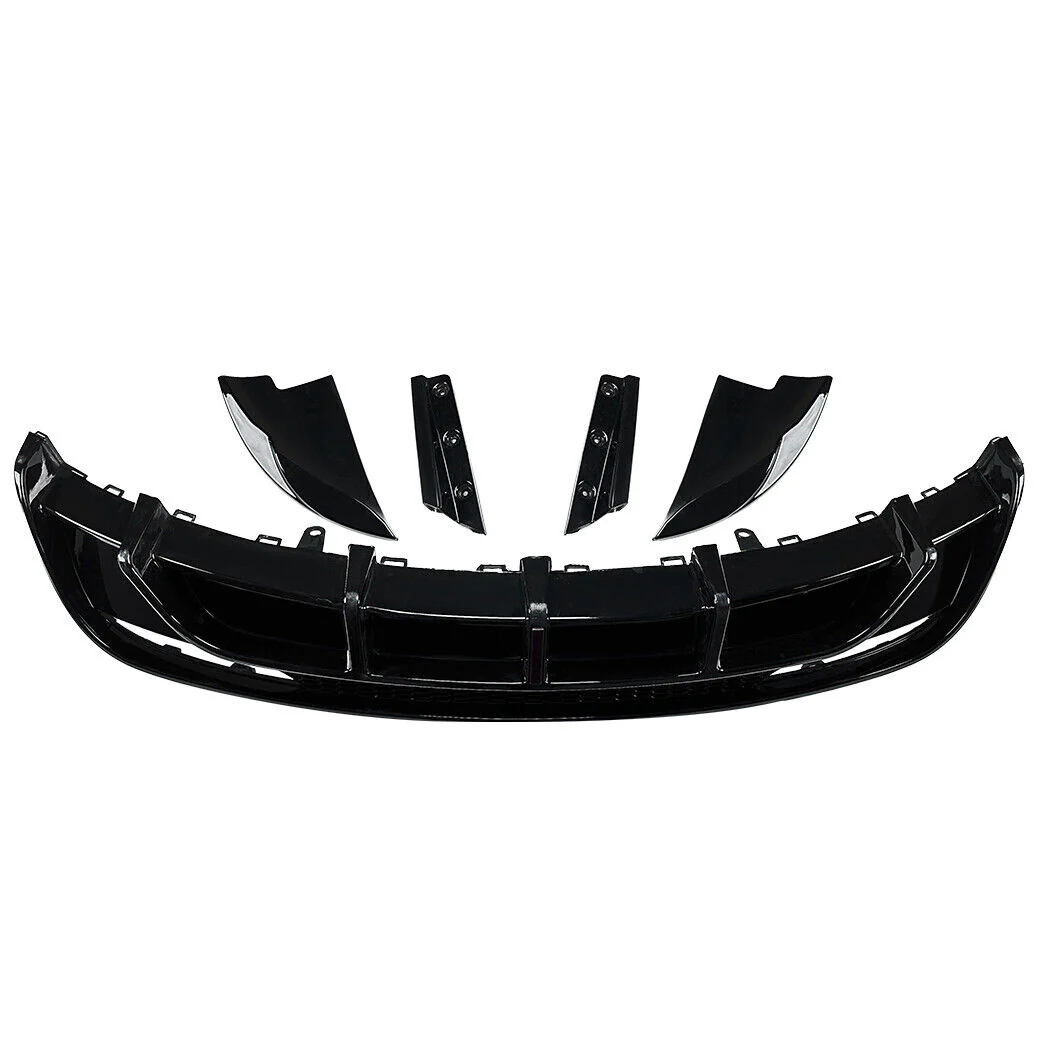For 2024+ Tesla Model 3 Rear Bumper Lip Splitter Spoiler Diffuser Gloss Black - Image 9