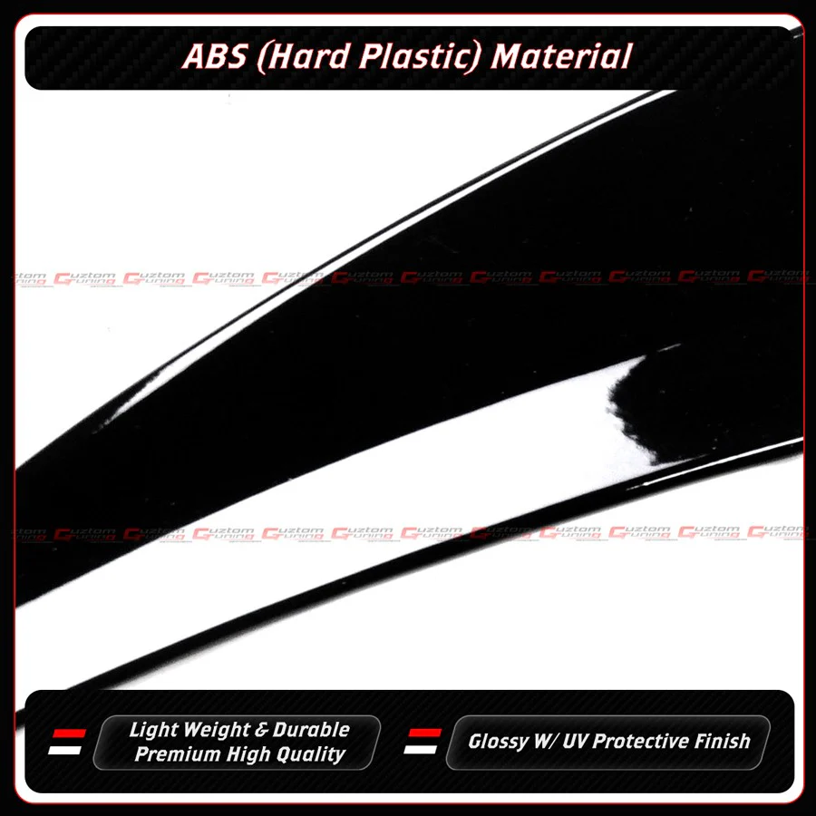 For 2025-2026 BMW G45 X3 V-ST Style Gloss Black Highkick Rear Roof Spoiler Wing Lid - Image 4