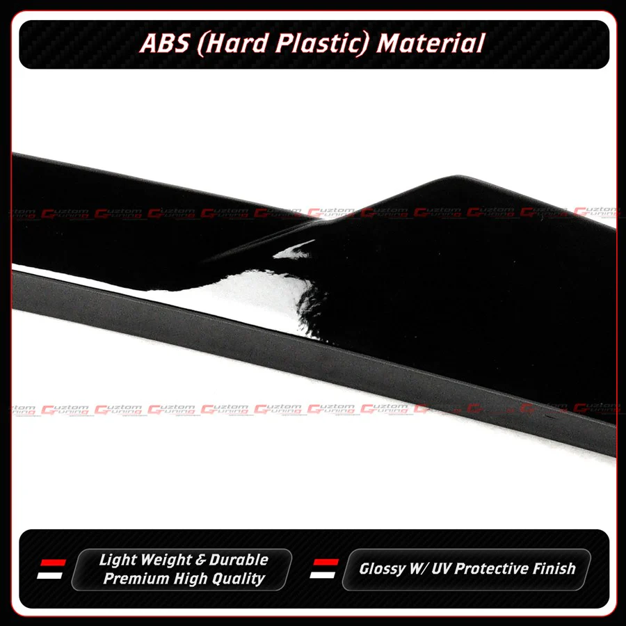 For 2025-2026 BMW X3 G45 Gloss Black High Kick Rear Mid Wing Lid Spoiler - Image 4