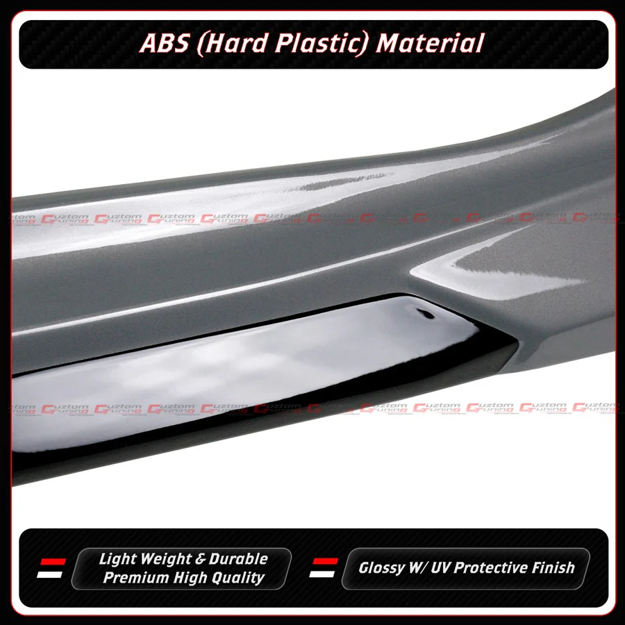 For 2022-2025-2026 Honda Civic Urban Gray Pearl 2 Toned Side Skirt Extension - Image 6