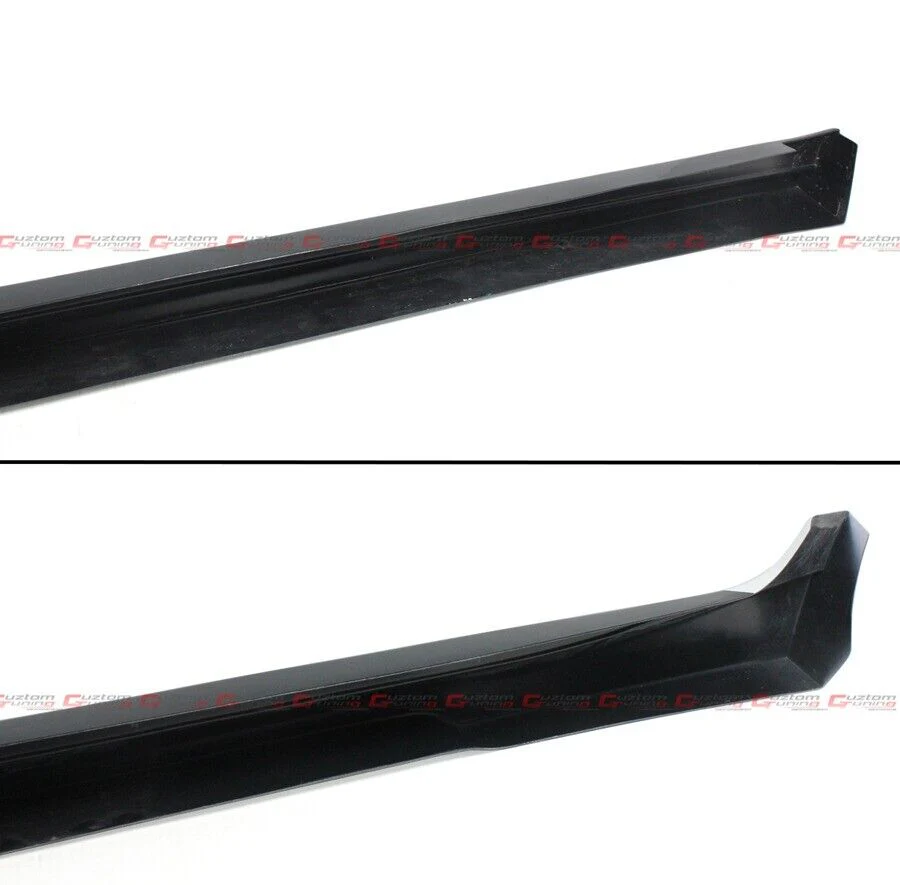 For 2025 2026+ Toyota Camry Pearl White Black 2 Tone Side Skirt Extension - Image 3