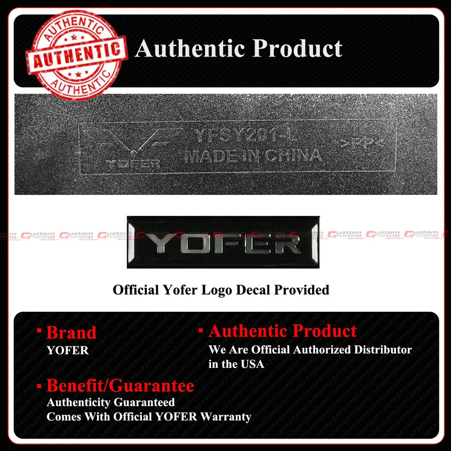 For 2025-2026 Honda Civic 11.5th Yofer Rallye Red Black 2 Tone Front Bumper Lip Splitter - Image 7