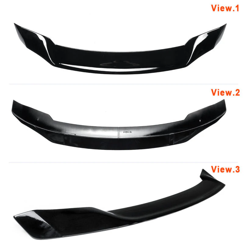 Glossy Black Rear Trunk Spoiler Wing for Honda Accord Sedan 2018-2022 - Image 5