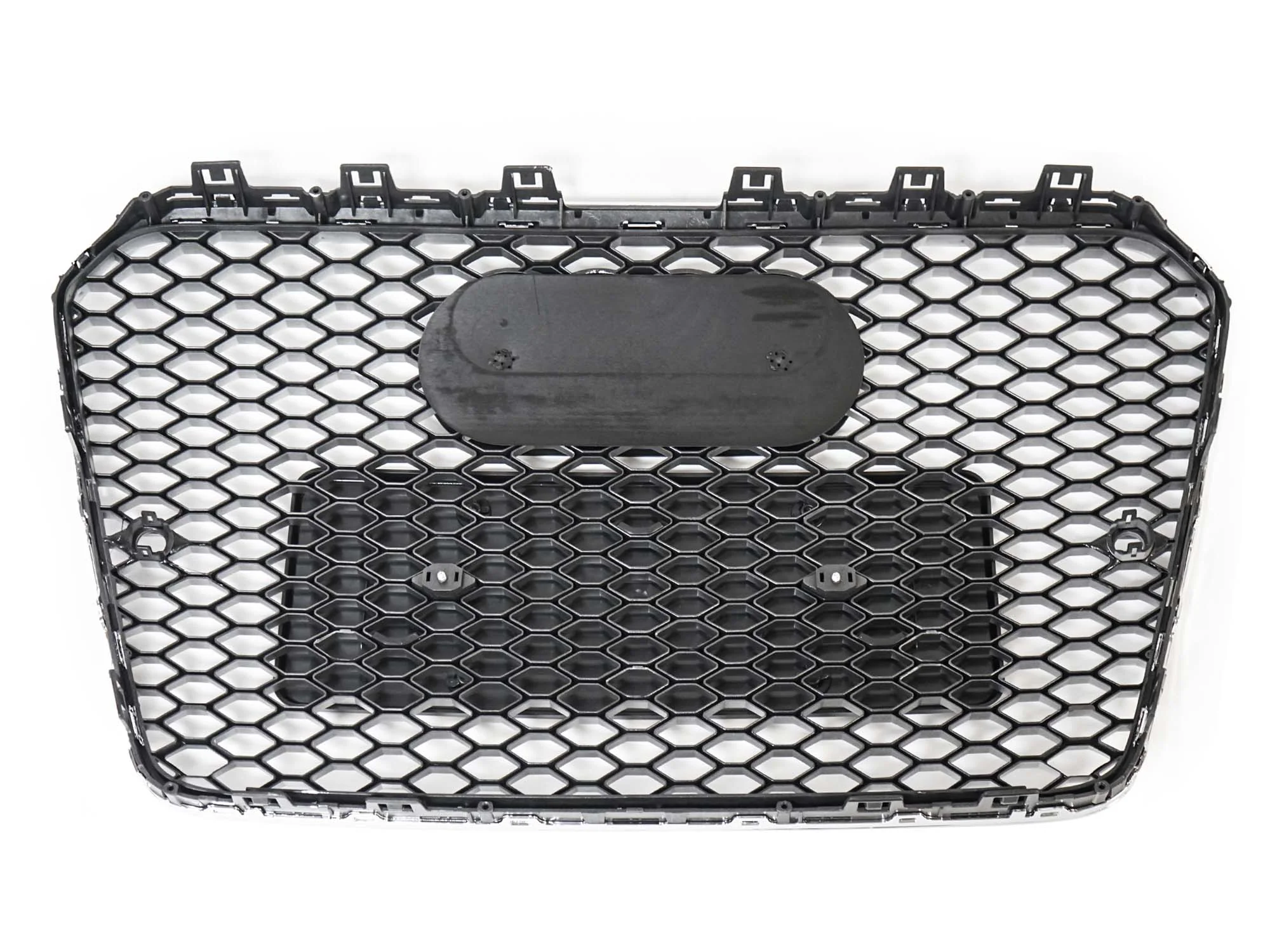 For Audi B8.5 A5 S5 2013-2016 RS5 Style Front Grille Chrome (Frame + Honeycomb) - Image 12