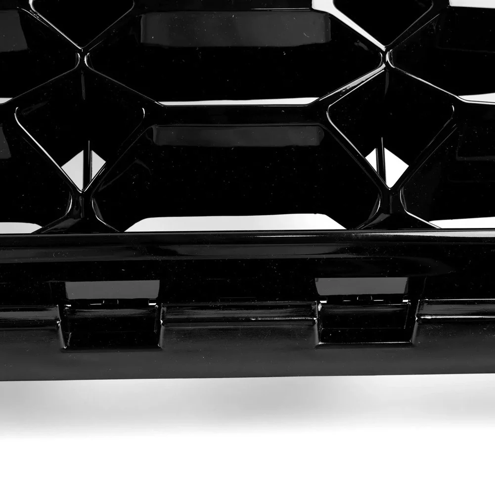 For Audi B9.5 A4 Sline S4 2020-2022 Front Bumper Grill Honeycomb Center Grille - Image 14