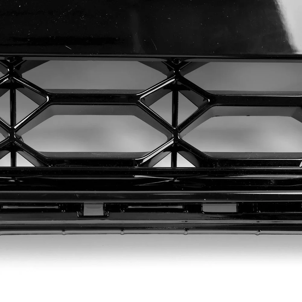 For Audi B9.5 A4 Sline S4 2020-2022 Front Bumper Grill Honeycomb Center Grille - Image 15