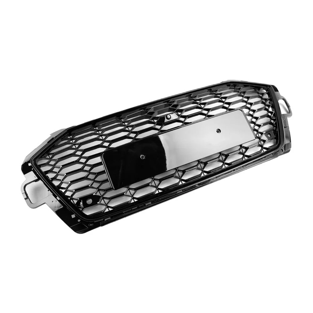 For Audi B9.5 A4 Sline S4 2020-2022 Front Bumper Grill Honeycomb Center Grille - Image 7