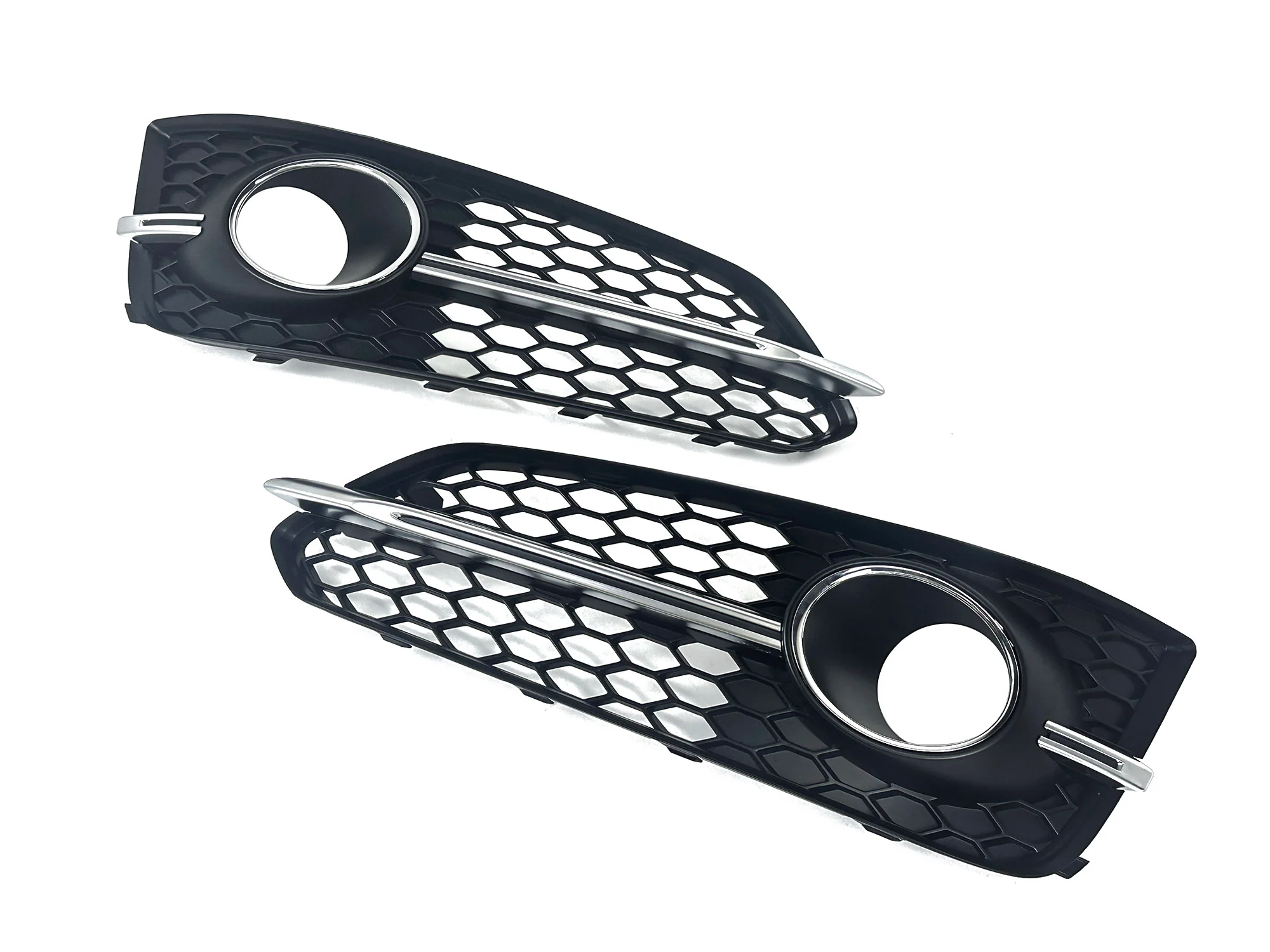 Pair For 2015-2018 Audi S8 A8 Front Left+Right Fog Light Covers 4H0-807-679-AB-3FZ - Image 8