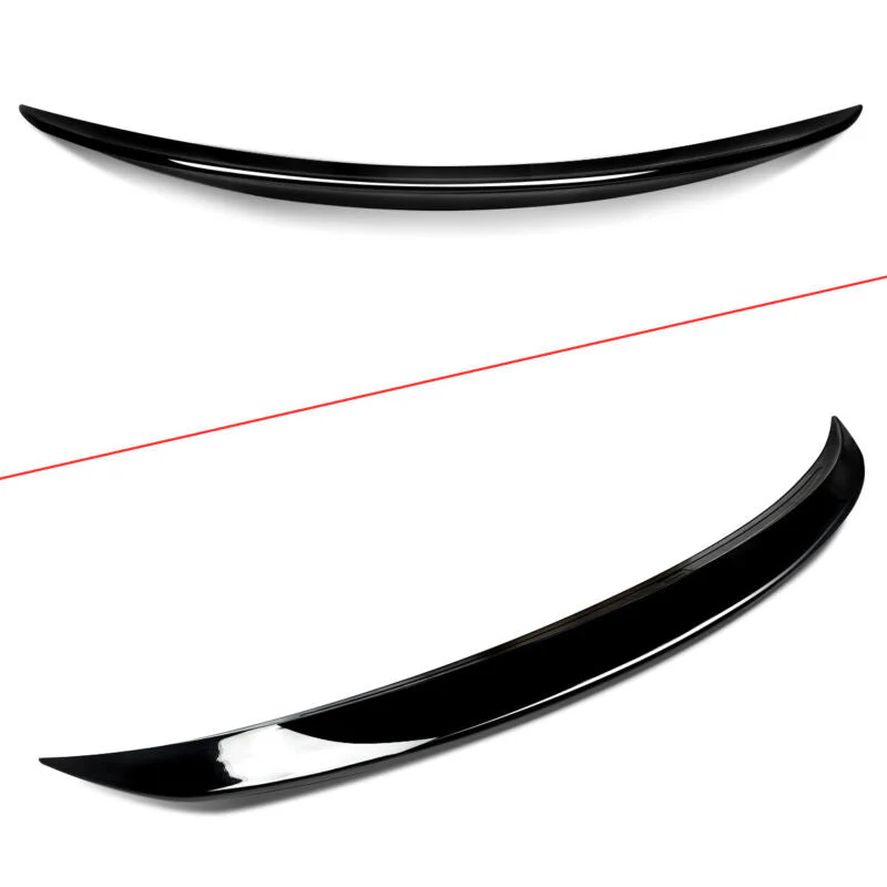For 2017-2023 Mercedes E-Class C238 Coupe Gloss Black Trunk Spoiler Wing AMG Style - Image 9
