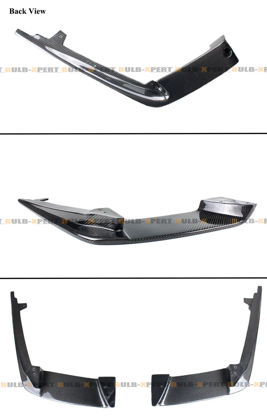For BMW 2018-2023 BMW F90 M5 Carbon Fiber Rear Bumper Diffuer Lower Valance - Image 4