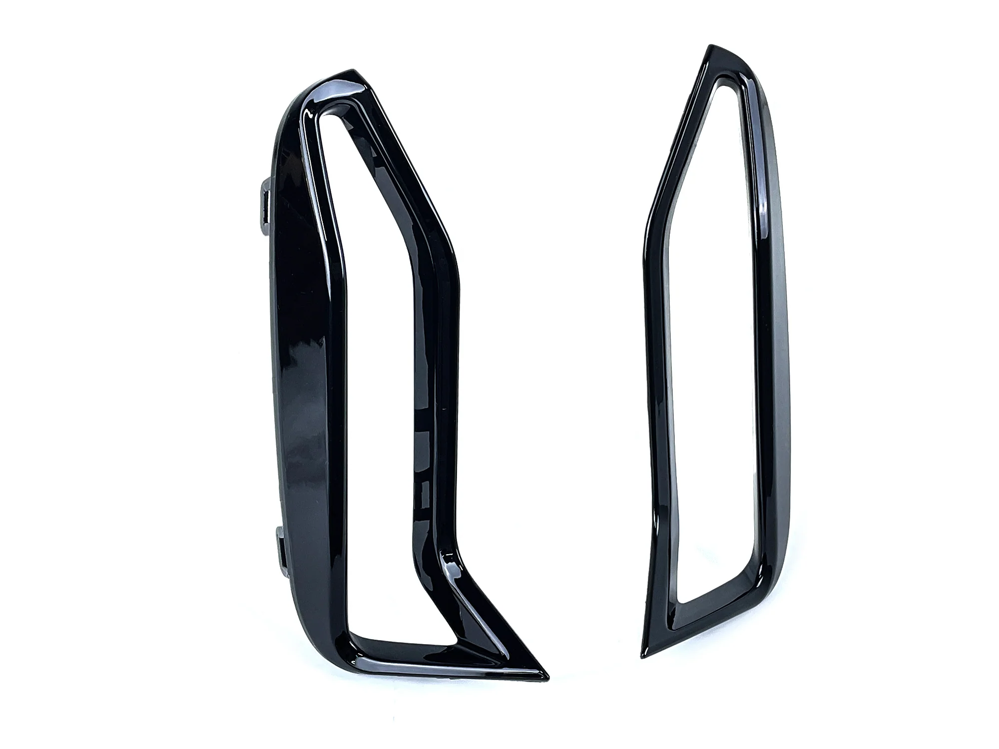 Front Bumper Side Grill Trims Black For BMW 3-Series G20 G21 M340i 2019-2022 - Image 3