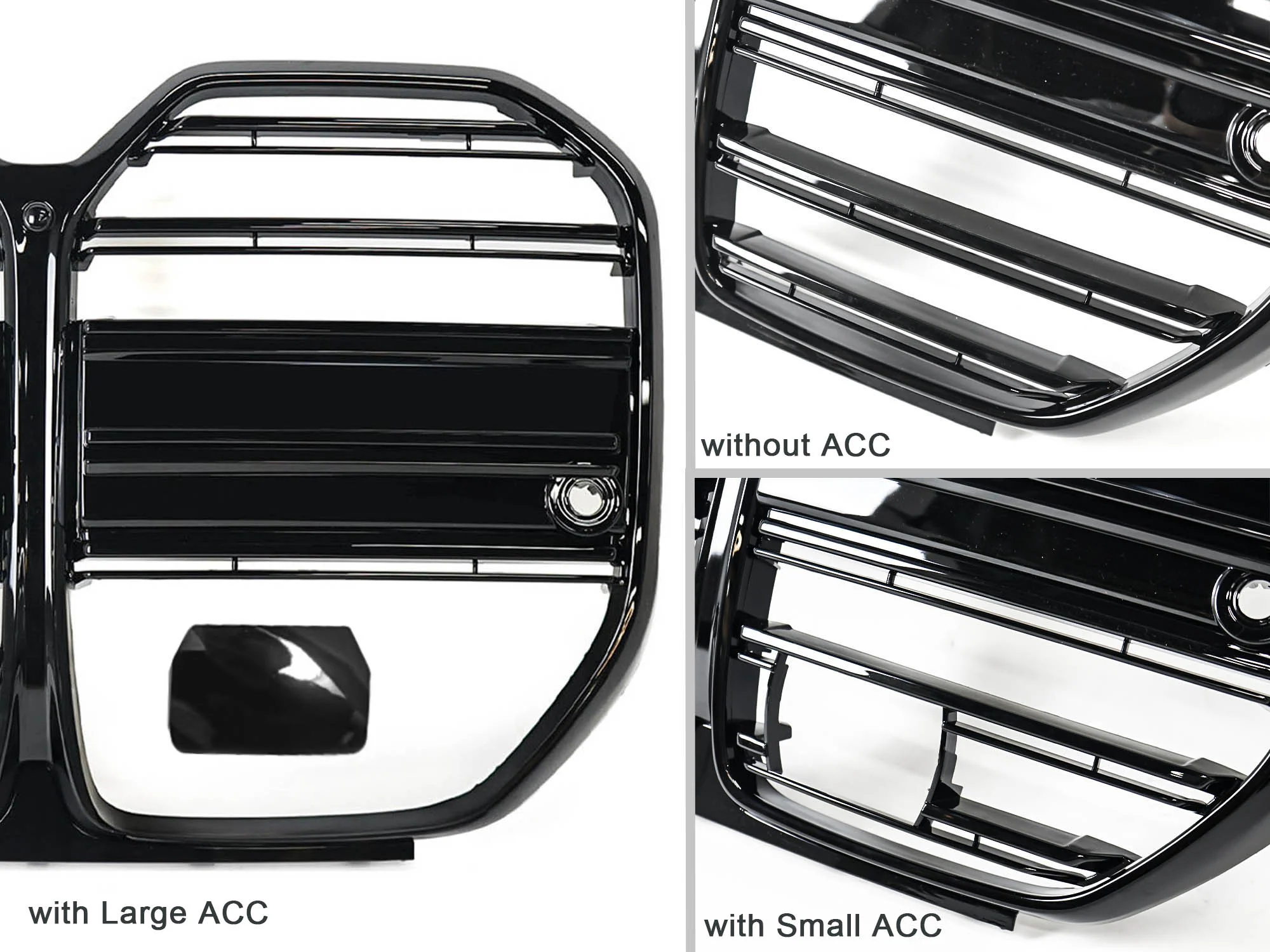 For BMW 4 Series G26 M440i Gran Coupe 2021-2026 Front Grille Grill W/ ACC - Image 11