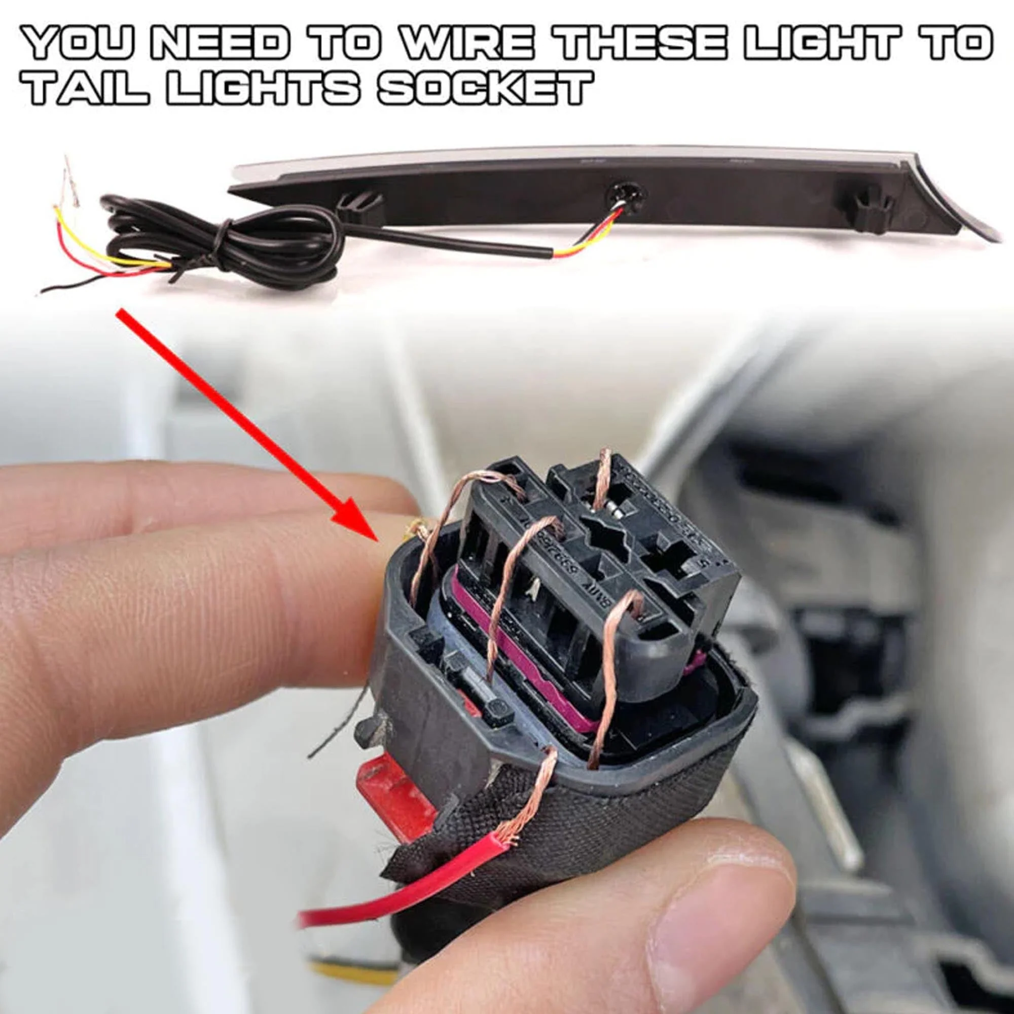 Smoke Rear Reflector Light Turn Signal Brake Lamps for BMW G20 3-Series M-Sport 2019-2022 - Image 9