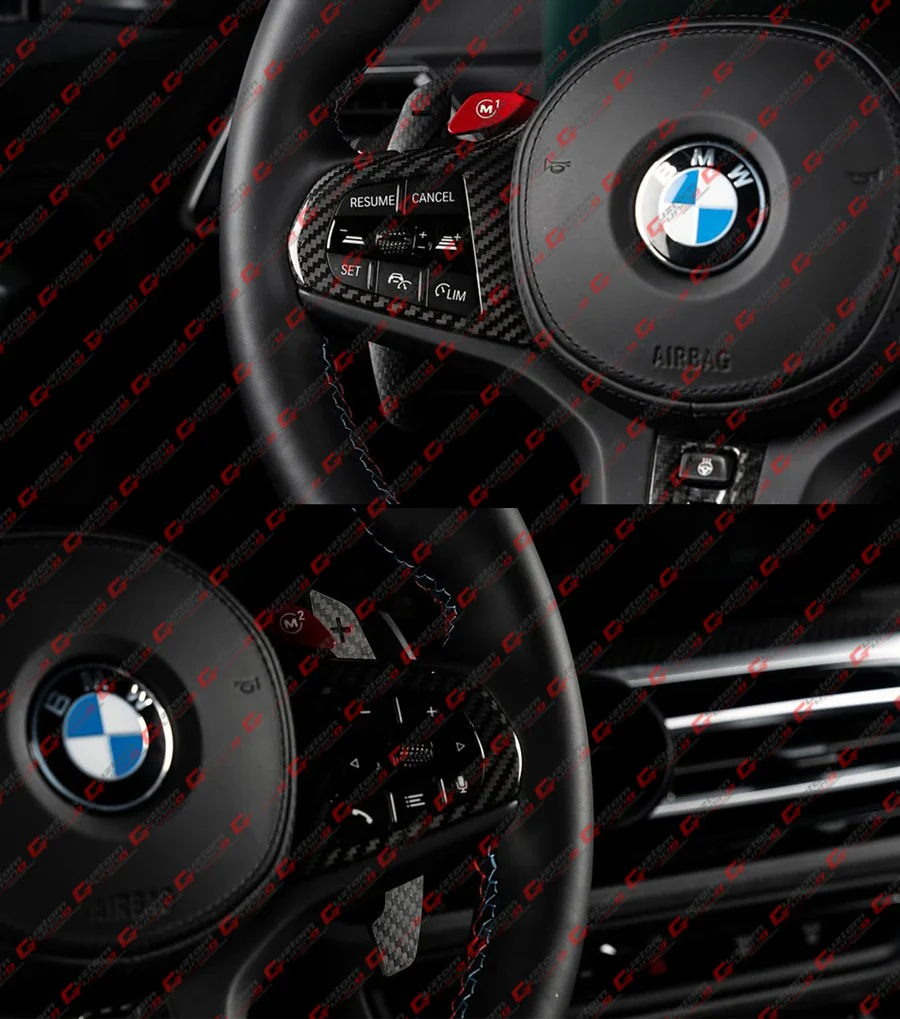 For BMW G20 G22 G87 G80 G82 F95 Carbon Fiber Replacement Magnetic Paddle Shifter - Image 10