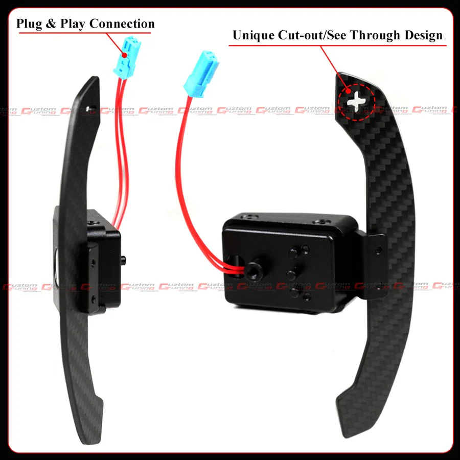 For BMW G20 G22 G87 G80 G82 F95 Carbon Fiber Replacement Magnetic Paddle Shifter - Image 6