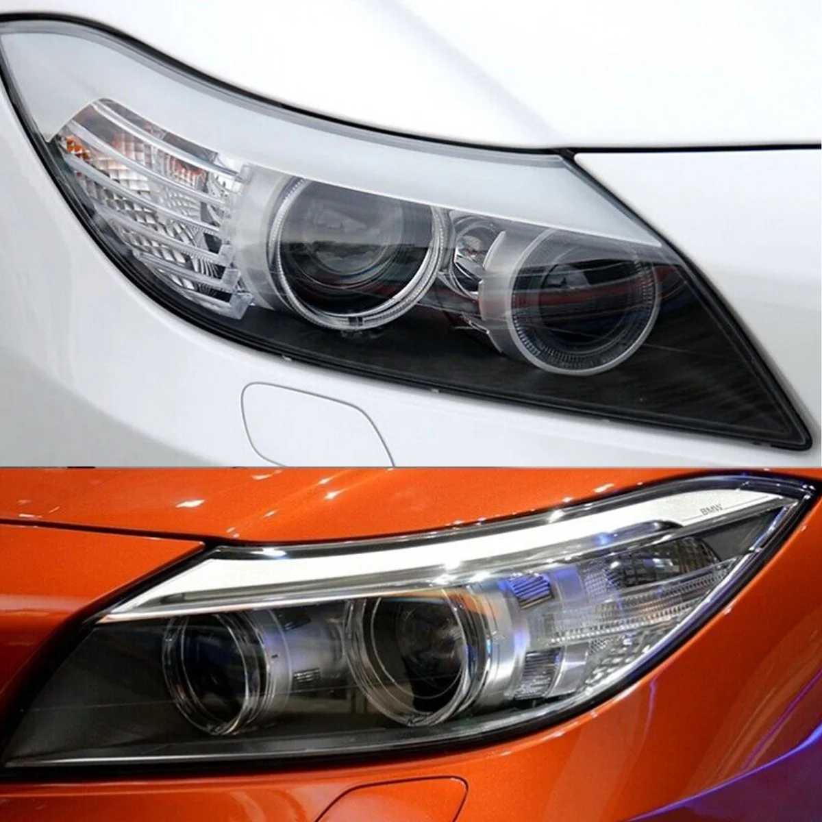 For BMW Z4 E89 2009-2016 Pair Front Headlight Lens Headlamp Cover Replacement - Image 2