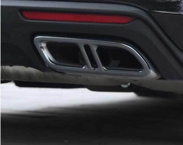 Gloss Black Exhaust Tips Tailpipe For Cadillac CT5 2020-2023 - Image 3