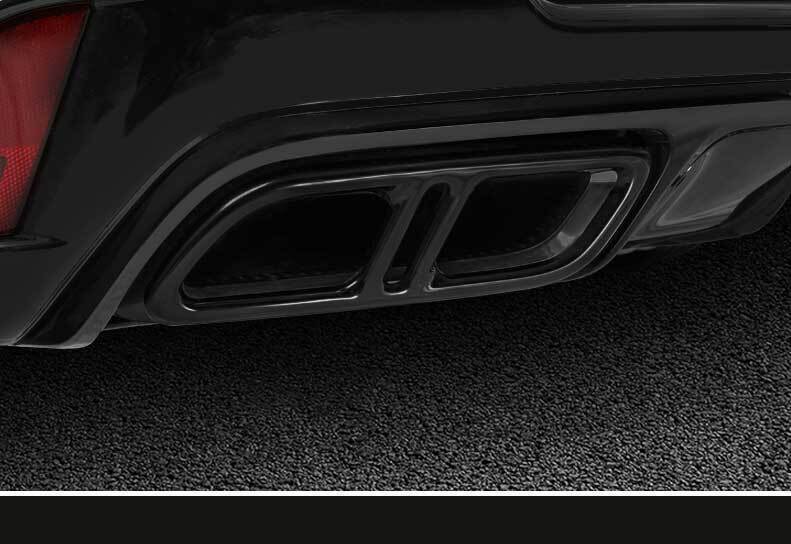 Gloss Black Exhaust Tips Tailpipe For Cadillac CT5 2020-2023 - Image 5