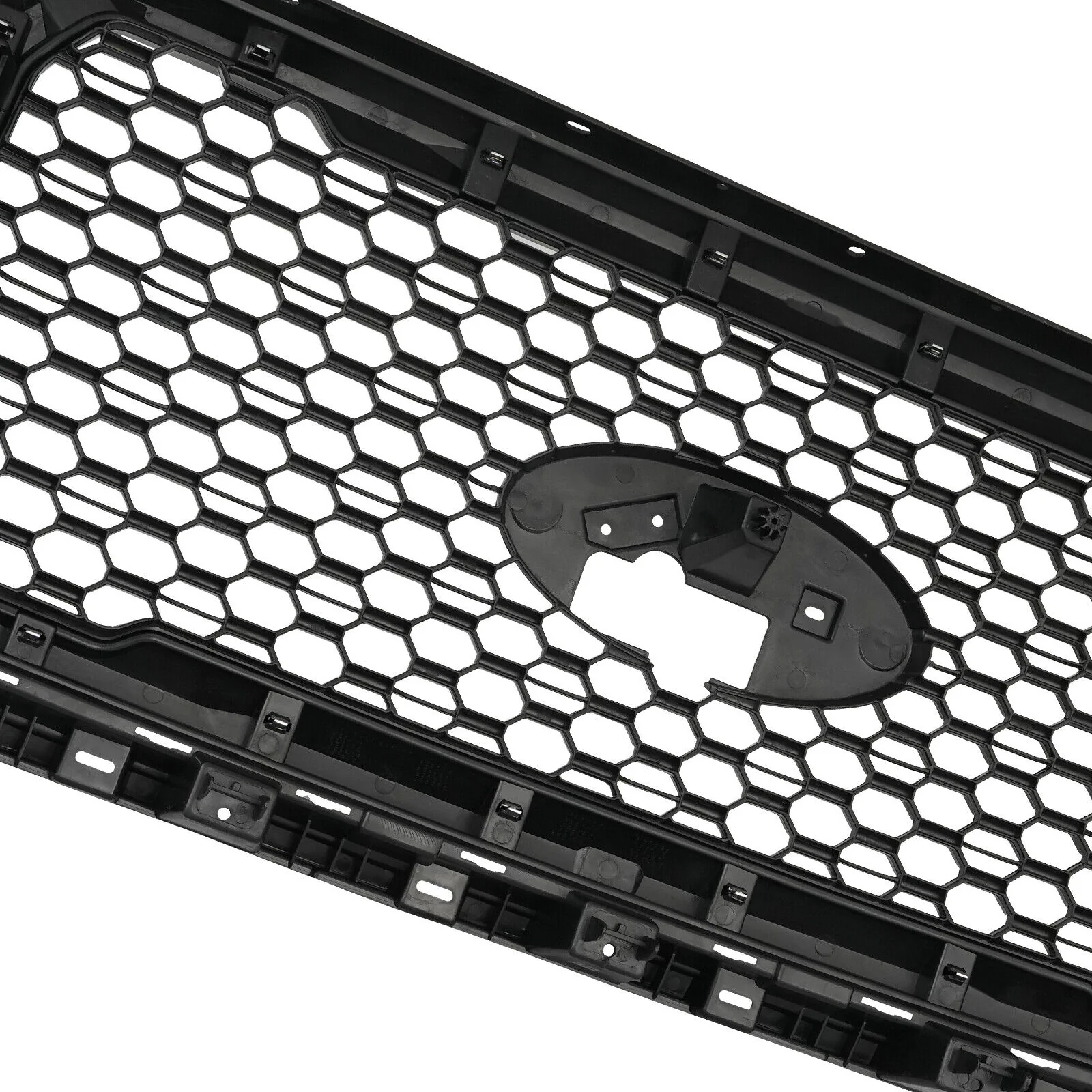 For Ford F-150 F150 2018-2020 Front Bumper Grille Grill Assembly Chrome+Black - Image 12
