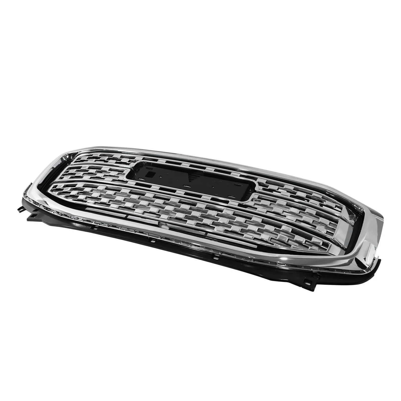 For GMC Acadia Denali 2017 2018 2019 Front Upper Bumper Grille Chrome 84378394 - Image 5