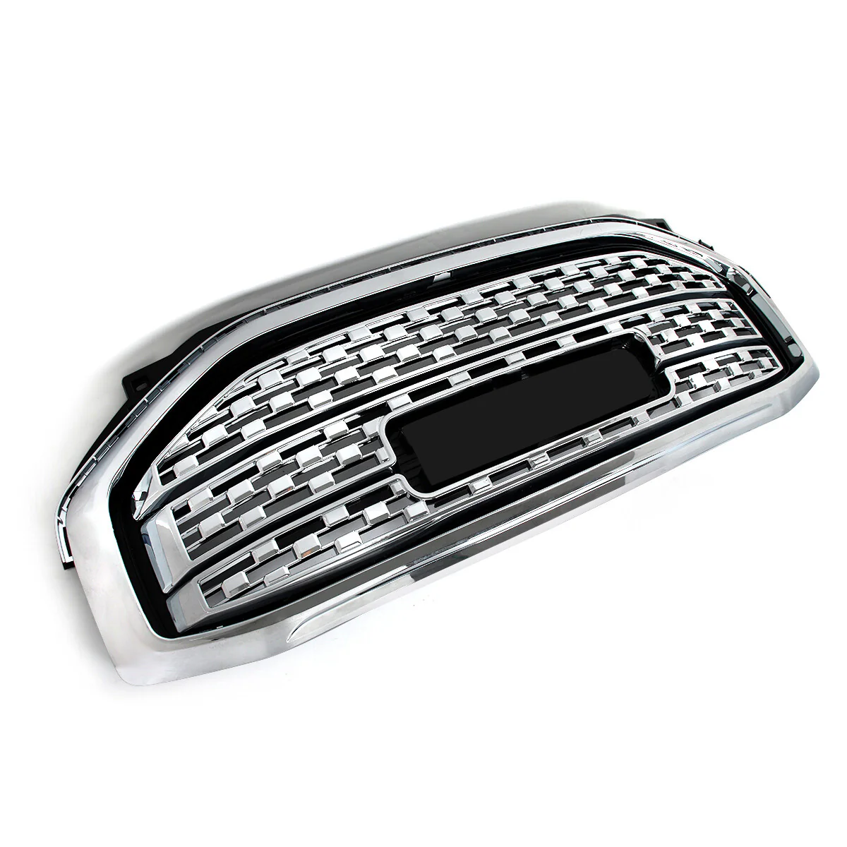 For GMC Acadia Denali 2017 2018 2019 Front Upper Bumper Grille Chrome 84378394 - Image 6