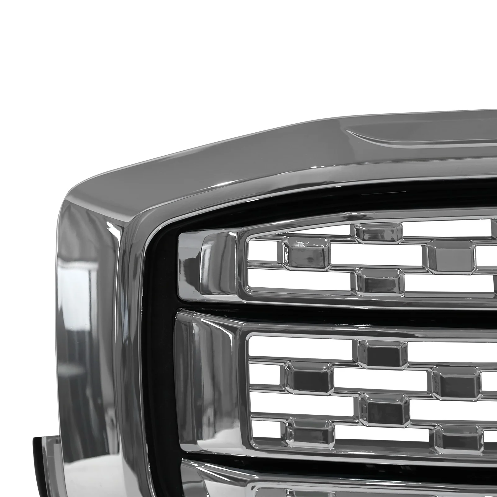 For GMC Acadia Denali 2017 2018 2019 Front Upper Bumper Grille Chrome 84378394 - Image 7