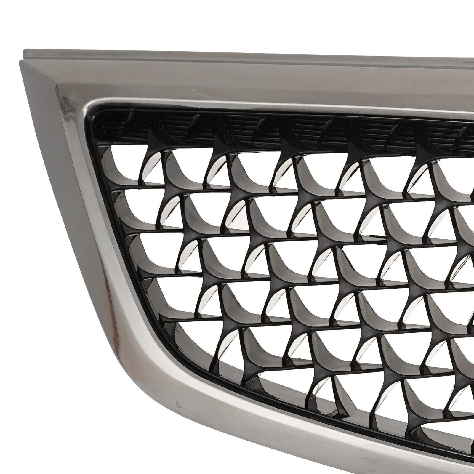 For Kia Sportage 2014-2016 Front Upper Grille Chrome Assembly - Image 4