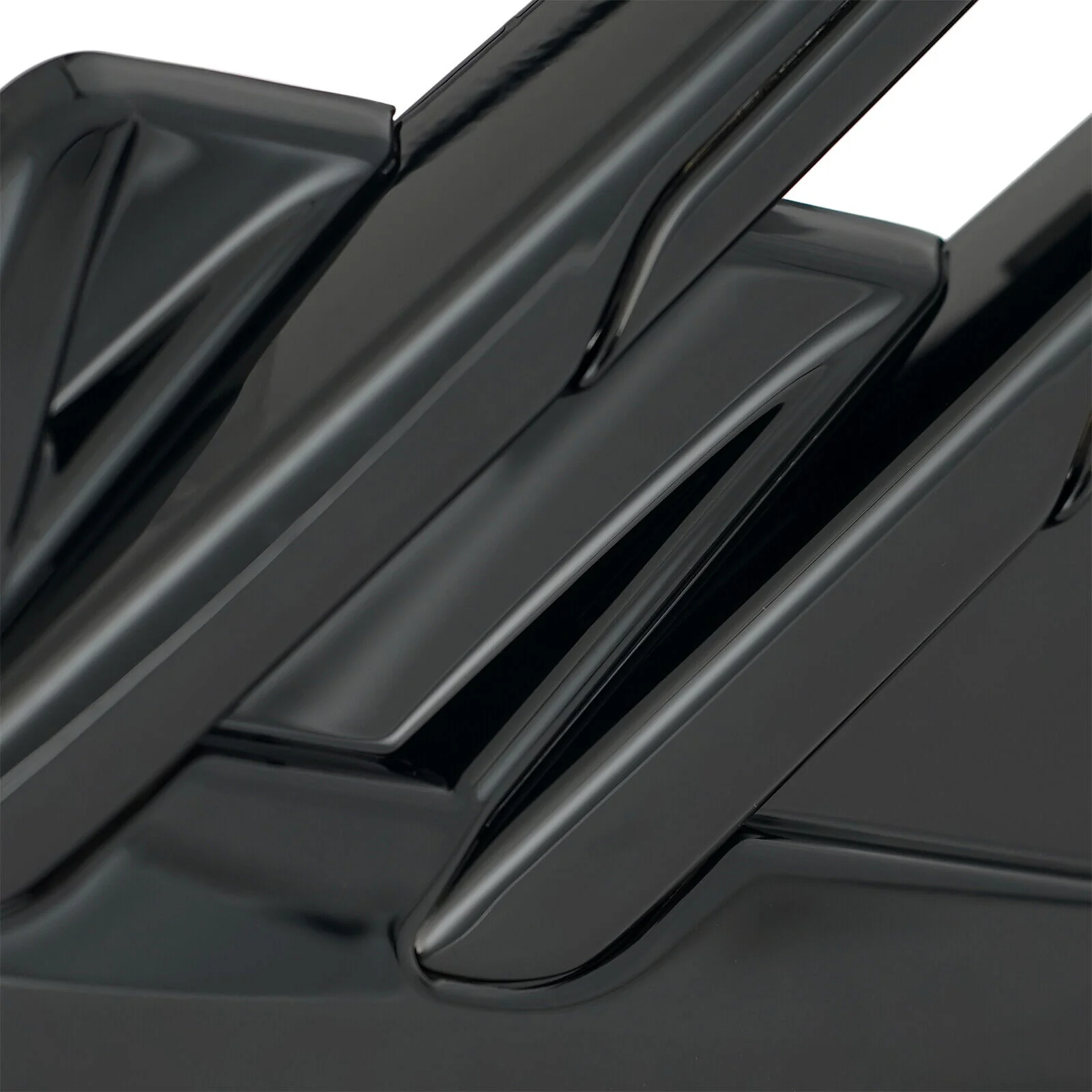 For Land Rover Range Rover Sport 2018-2022 Side Fender Vent Grille Trim Gloss Black - Image 6