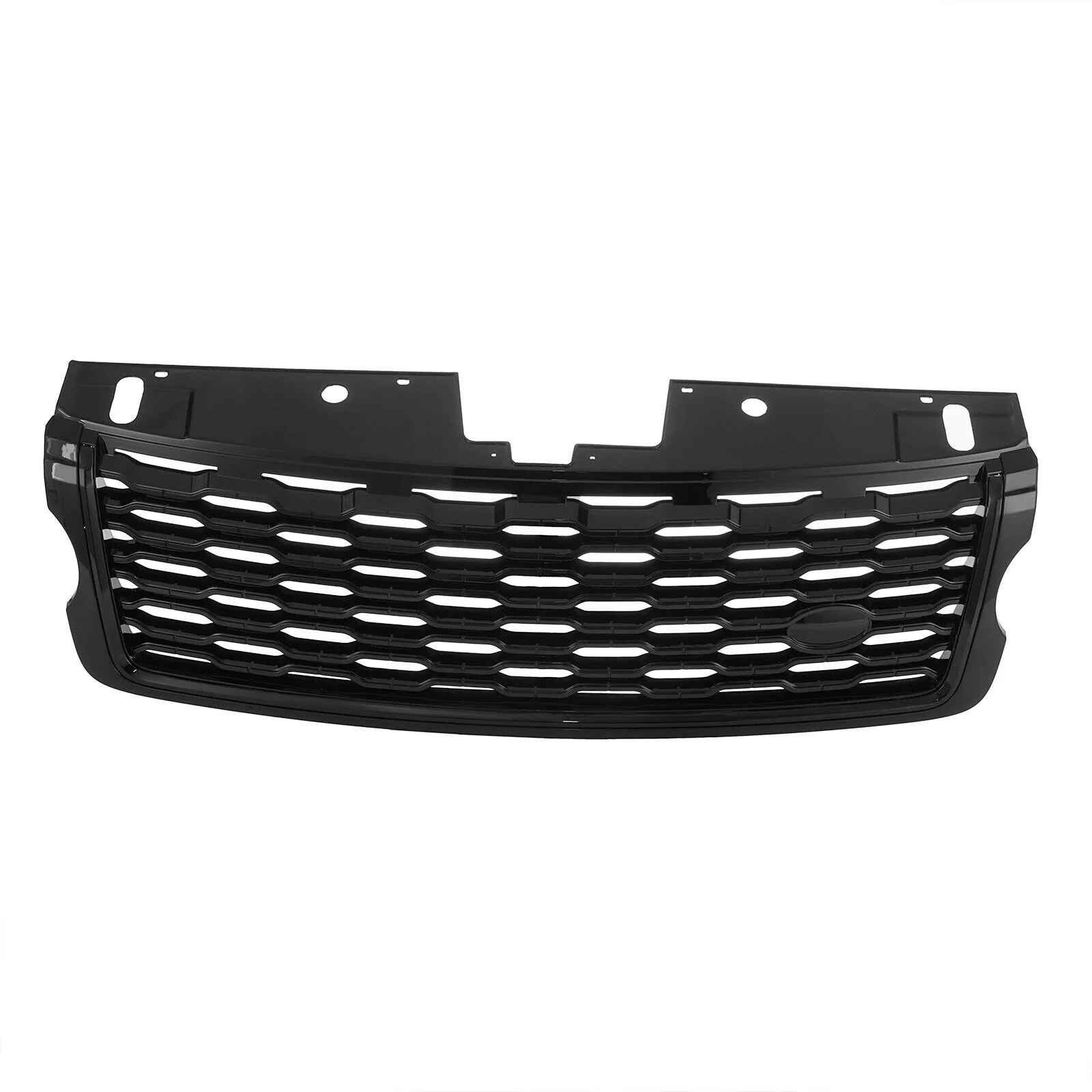 For Land Rover Range Rover Vogue 2013-2017 Front Bumper Grille Gloss Black - Image 2