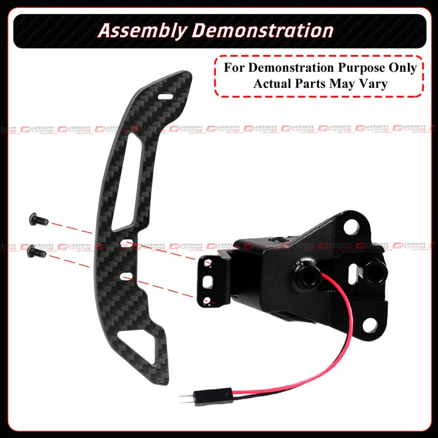 For Lexus RX UX LS RZ Toyota Camry Corolla Carbon Fiber Magnetic Paddle Shifter - Image 7