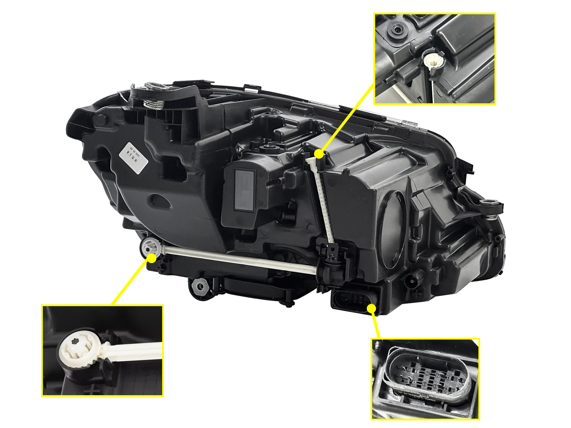 For Mercedes Benz 2017-2020 E-Class E300 E63 W213 LED Headlight Left Driver Side - Image 12