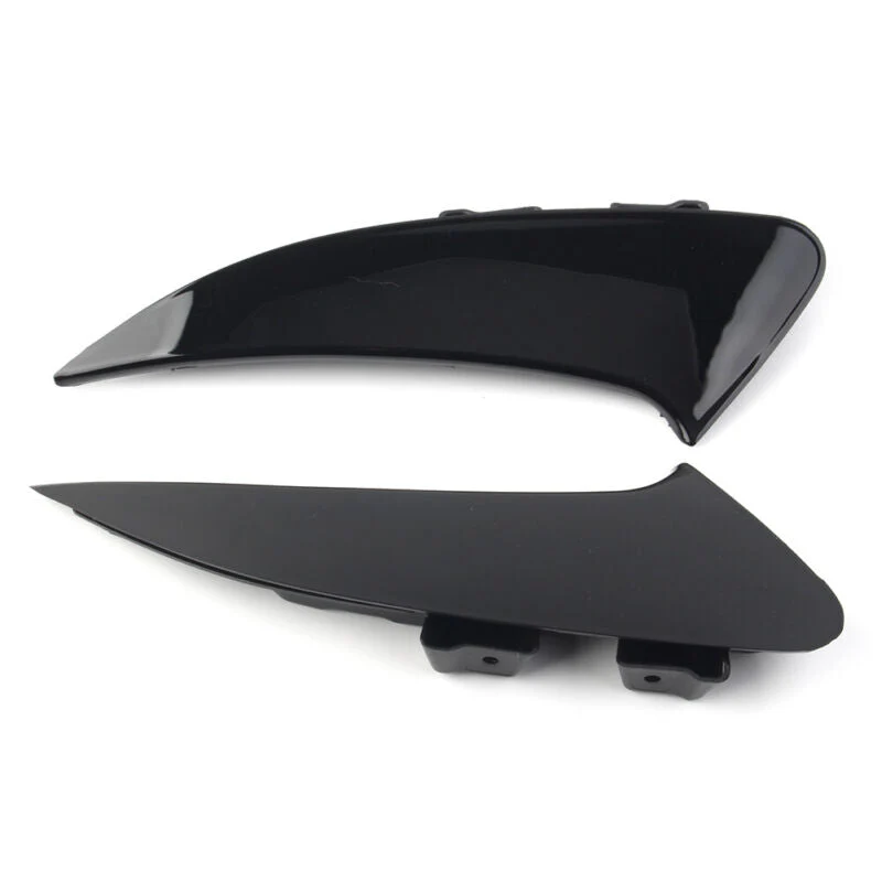Gloss Black Rear Canards Side Air Vents Trims For Mercedes C118 CLA 200 250 35 45 AMG 2020-2024 - Image 8