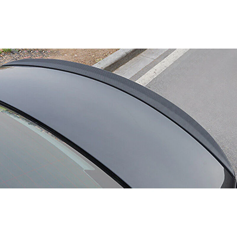 For 2022-2026 Mercedes Benz W206 Sedan C300 Carbon Fiber Look Trunk Spoiler Wing - Image 2