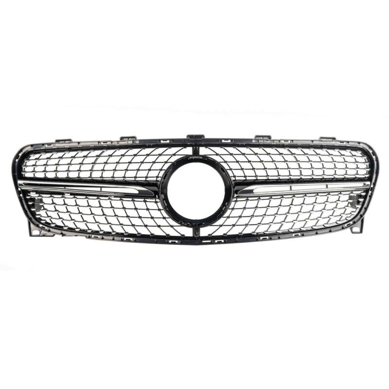 Diamond Front Grill For Mercedes GLA X156 GLA180 GLA200 GLA250 2018-2020 W/O Camera - Image 2