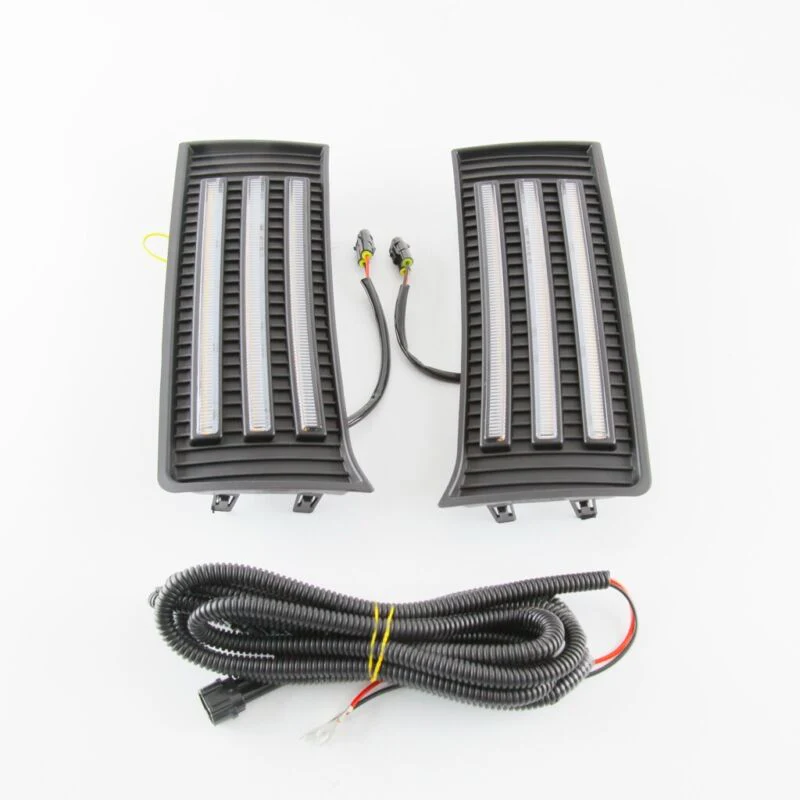 Daytime Running Light Front Fog Lamp Turn Signal DRL for Toyota Tundra 2022-2024 - Image 3