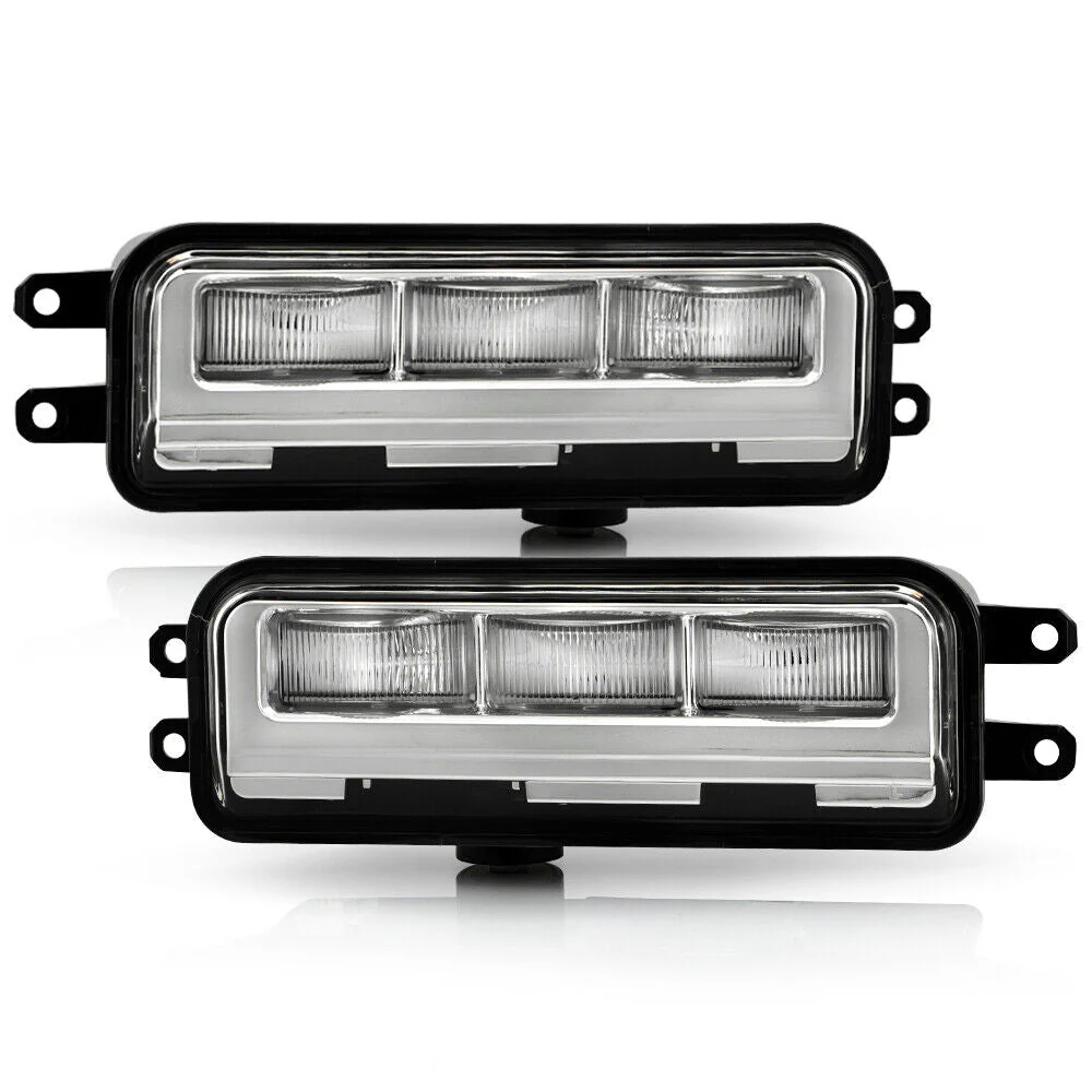 For 2022-2024 Toyota Tundra Bumper LED Fog Lights Driving Lamps Pair Left+Right - Image 3