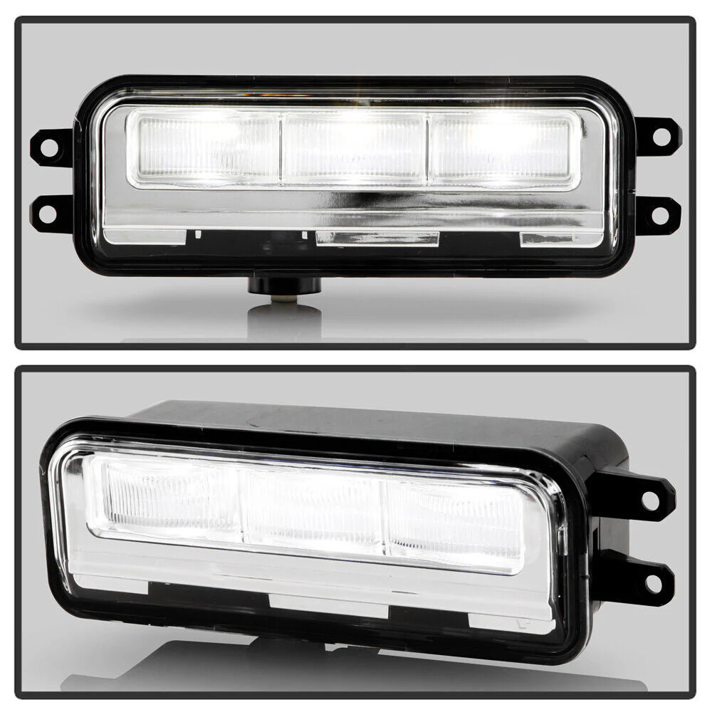 For 2022-2024 Toyota Tundra Bumper LED Fog Lights Driving Lamps Pair Left+Right - Image 7