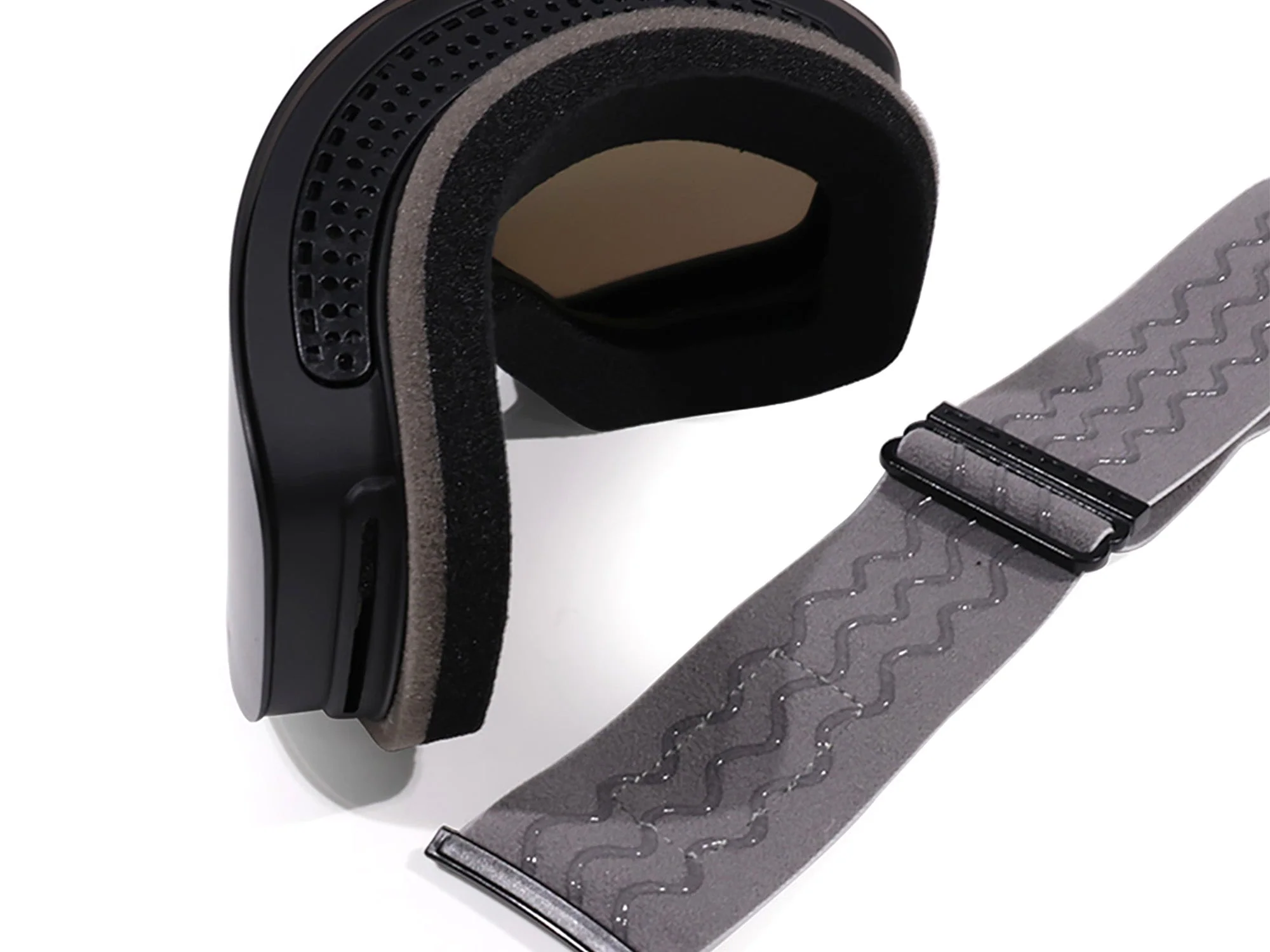 UV400 Sunglasses Eyeglasses Snow Ski Goggles Anti-Fog Double Lens Anti-Slip OTG Design HB-197B - Image 70