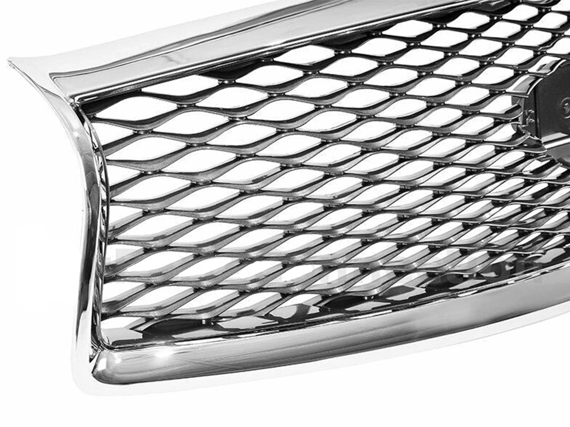 Chrome Front Bumper Upper Grill For Infiniti Q50 2014-2017 - Image 7