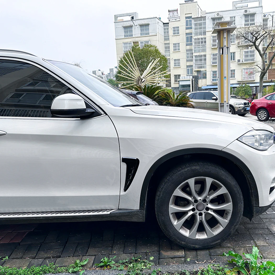 Front Bumper Fender Side Air Vents Trim for BMW X5 F15 M-Sport 2014-2018 - Image 8
