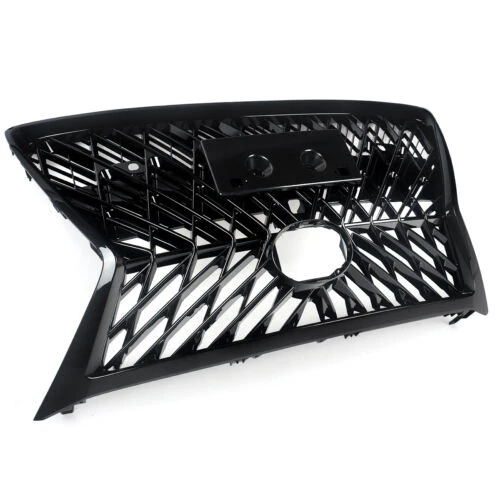 Front Bumper Grill Gloss Black W/ License Plate For Lexus GX460 2014-2022 - Image 11