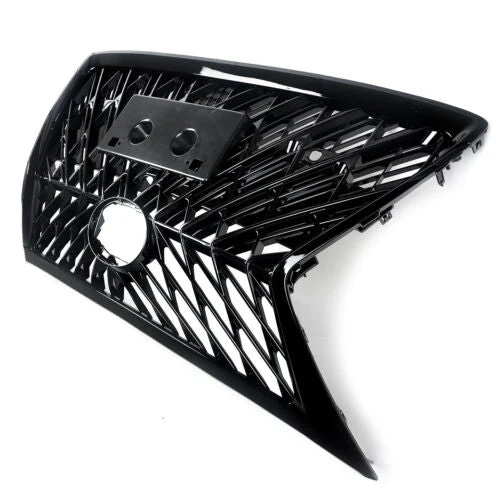 Front Bumper Grill Gloss Black W/ License Plate For Lexus GX460 2014-2022 - Image 9