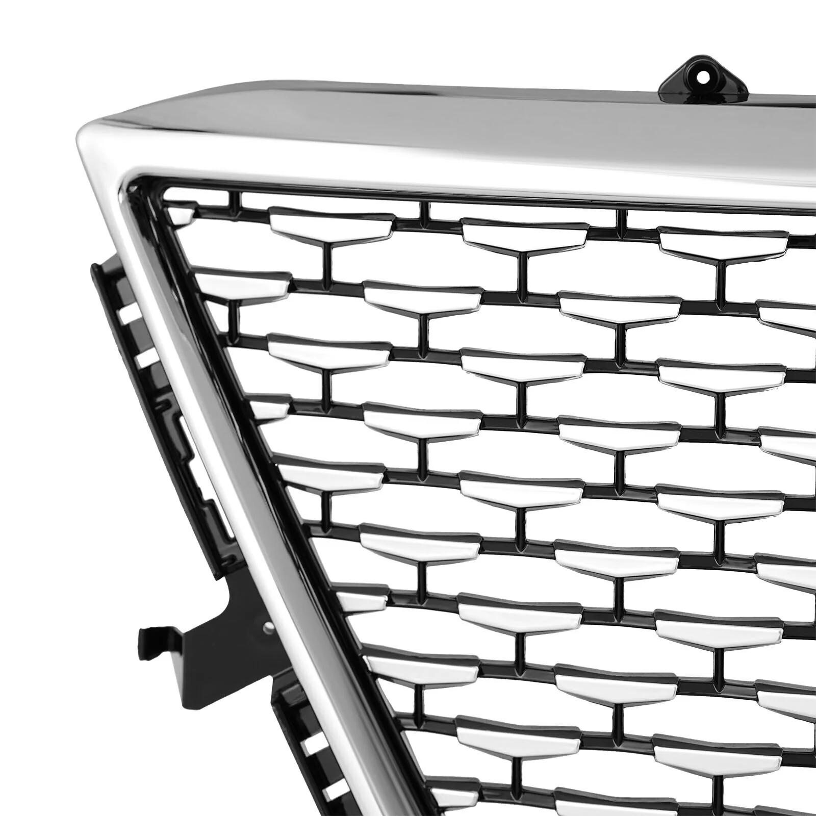 Front Bumper Grill Grille Chrome For 2019 2020 Cadillac CT6 No Camera Mount - Image 3