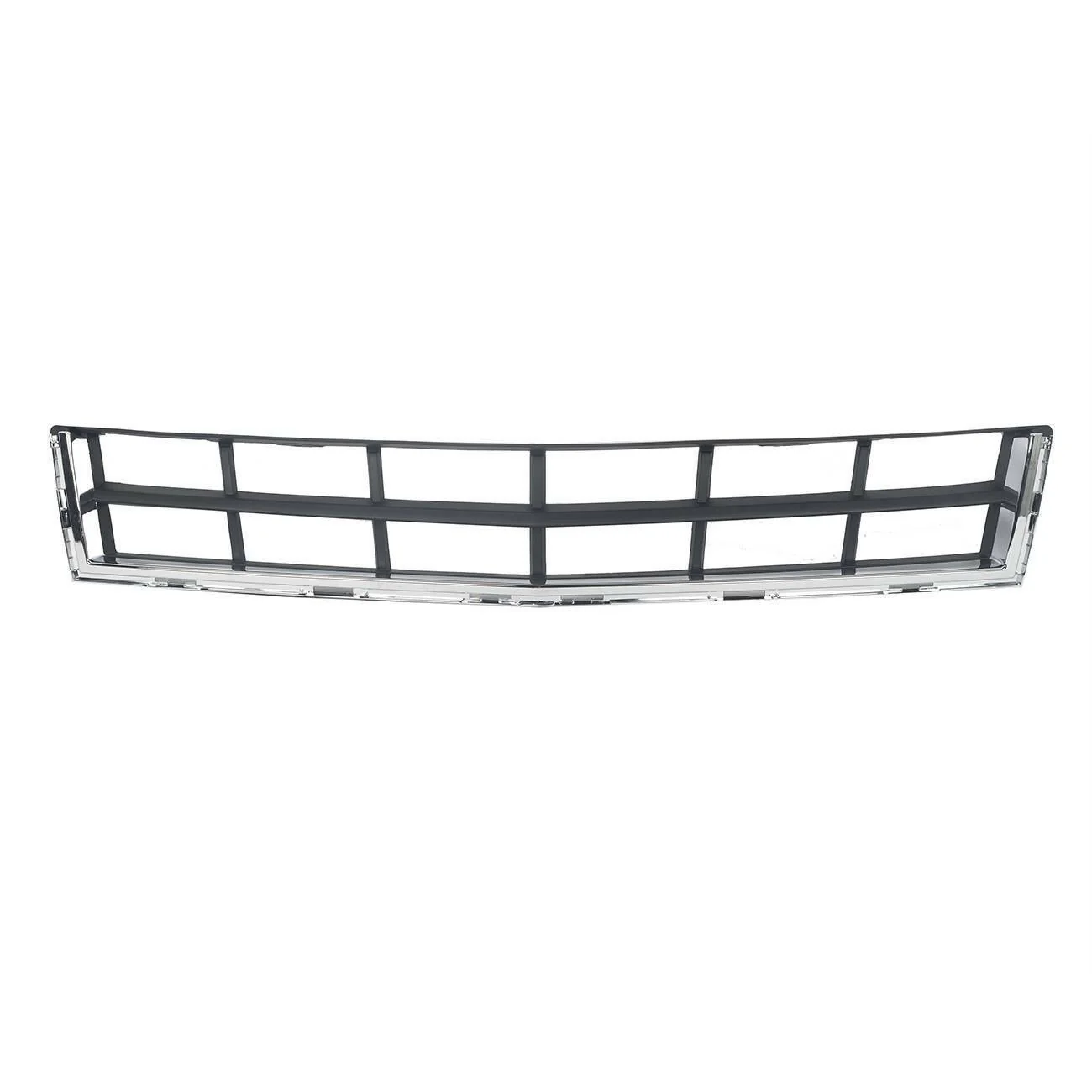 Front Bumper Grille Chrome & Black Lower Grill End for 2010-2012 Cadillac SRX - Image 2