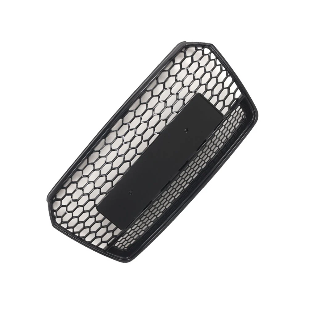 Front Bumper Grille Honeycomb Grill Radiator Protector for Audi A7 S7 2016-2018 - Image 3