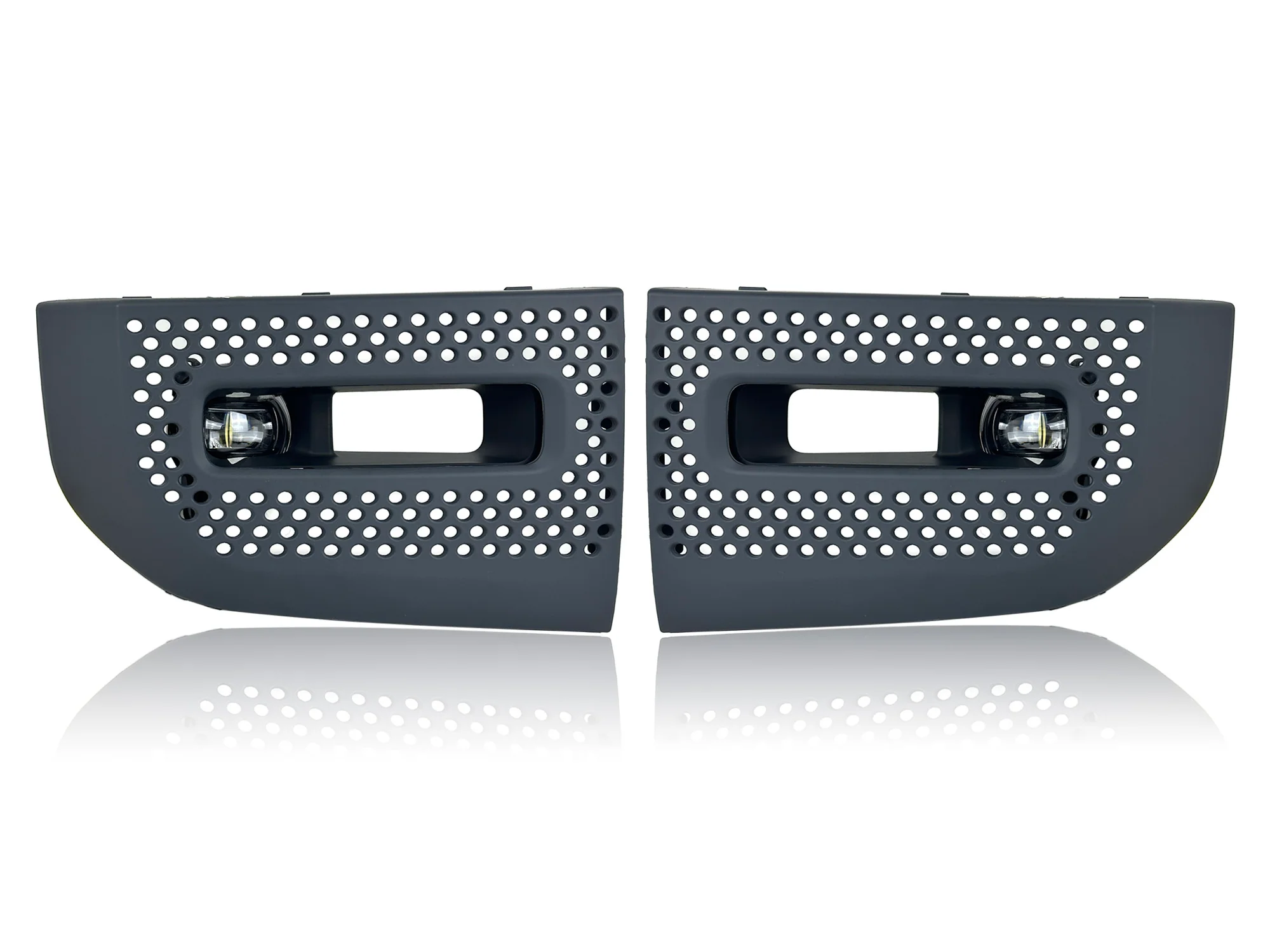 2pcs Front LED Fog Lights w/ Bezel Covers for 2020-2024 Land Rover Defender L663 90 110 130 LH & RH - Image 7