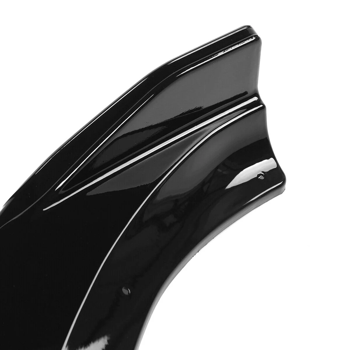 Front Bumper Lip Body Kit Spoiler Gloss Black For BMW X3 X4 M-Sport 2018-2021 - Image 9